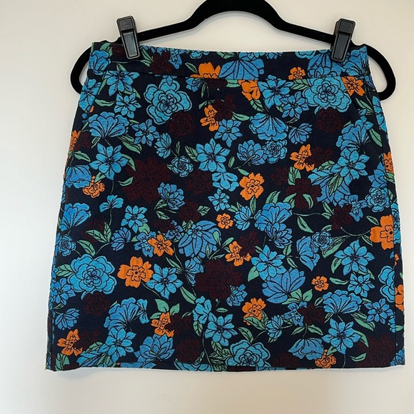 Loft Floral Mini Skirt - Picture 1 of 3